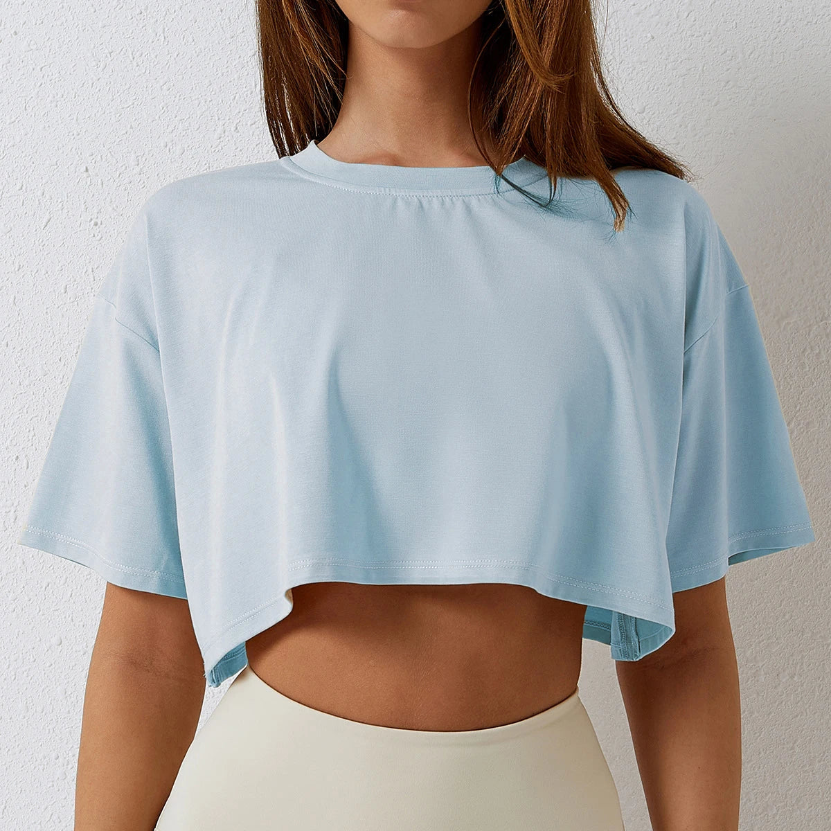 Navel Baring Loose Shirts