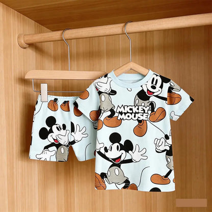Lovely T-shirt + Shorts Two Piece set Unisex