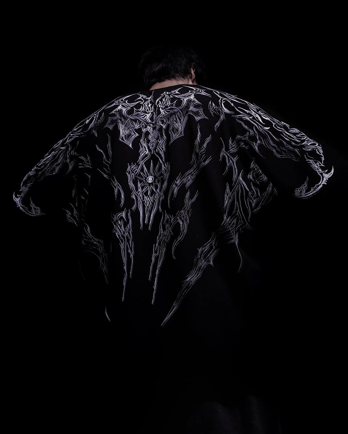 Dark Fantasy Oversized Cotton T Shirt