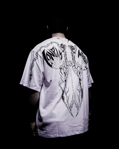 Dark Fantasy Oversized Cotton T Shirt