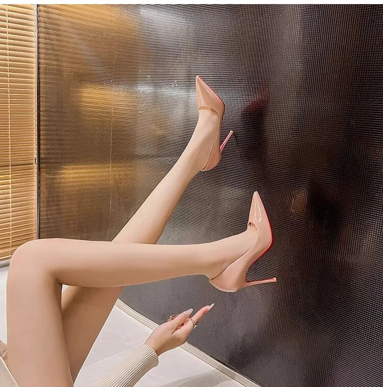 Red Bottoms Pointed Toe High Heels
