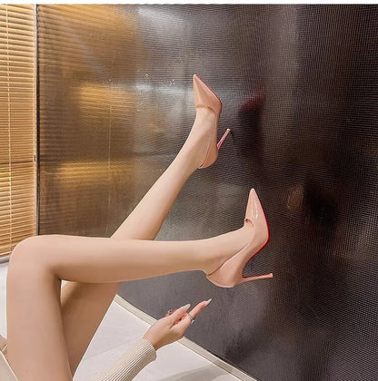 Red Bottoms Pointed Toe High Heels