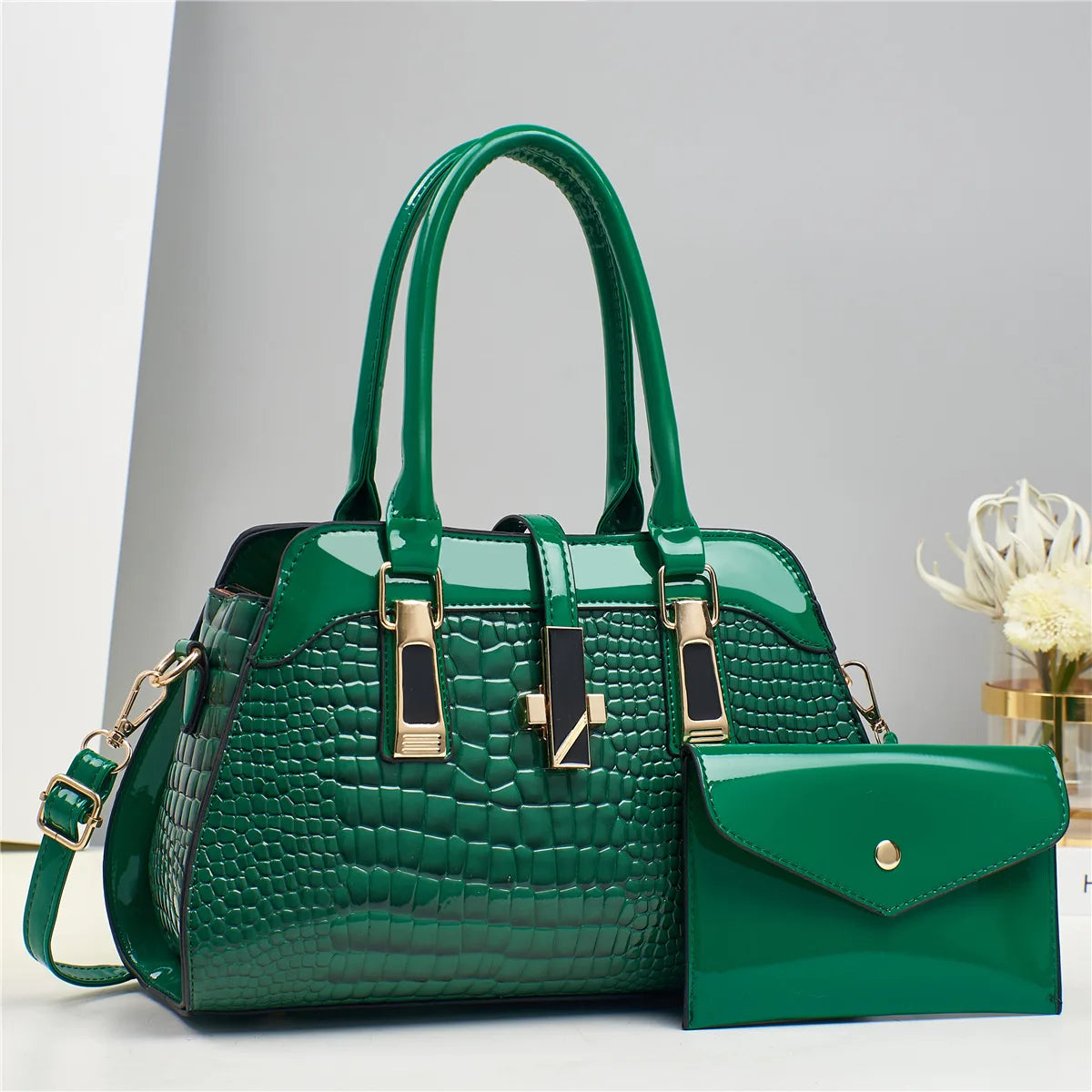 Crocodile Handbag for Women