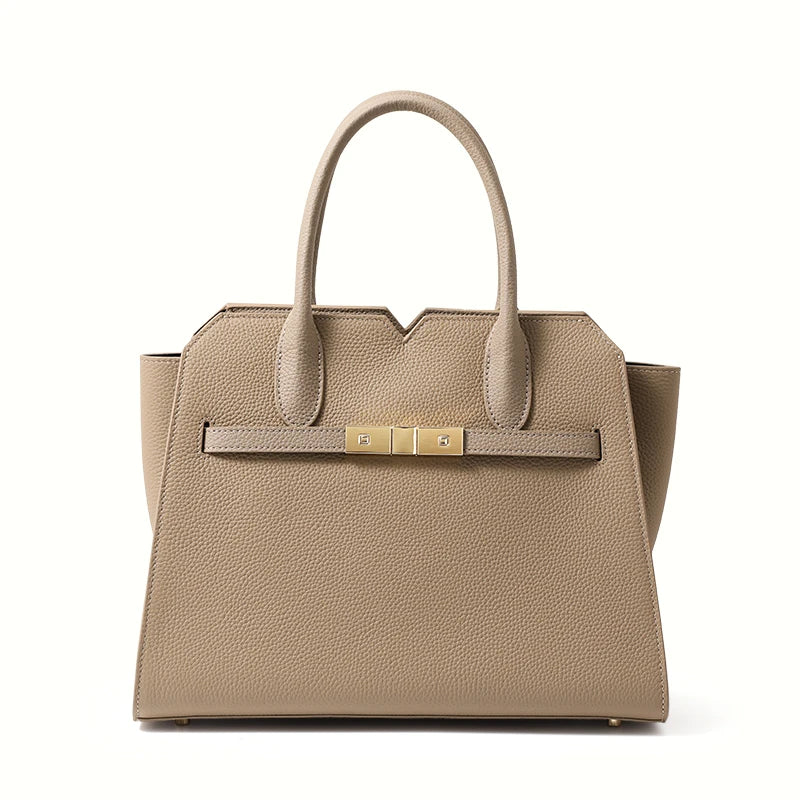 Leather Birkin Bag for Women – New Style, Large-Capacity, Single-Shoulder & Hand-Held