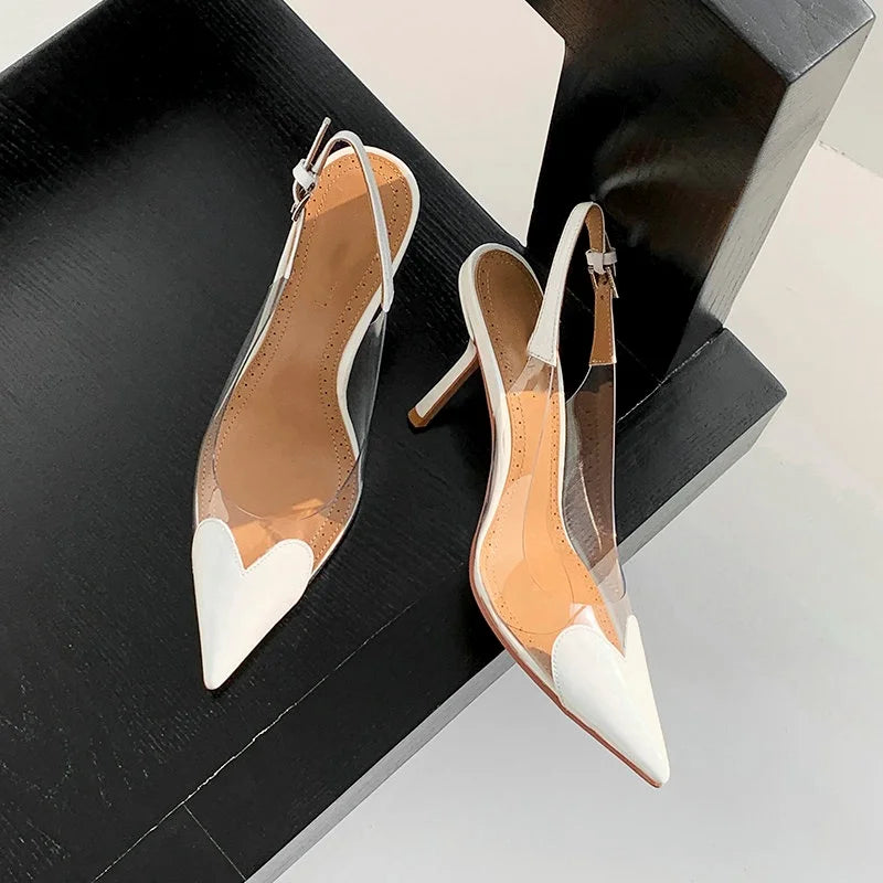 Fashion Heart Design Women Pumps