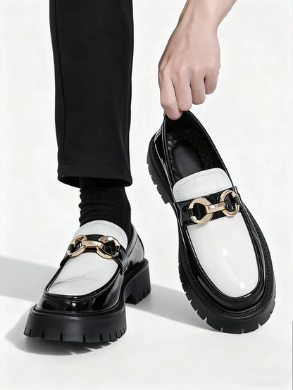 Classic Fashion Thick Sole Men's Penny Loafers