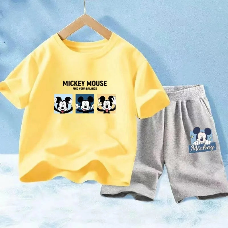Disney Mickey Printing Two Pieces Suit for Kids