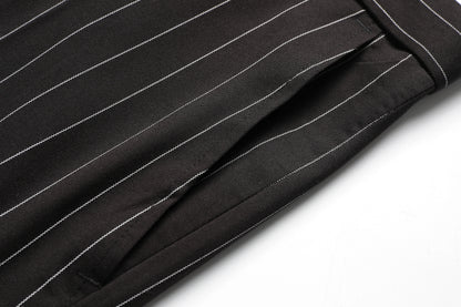Men's Double-Breasted Suit, Classic Formal Business Wear