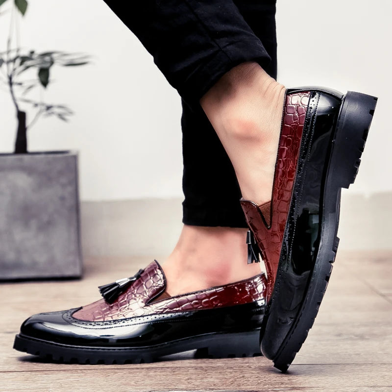 Men's Loafers,  Low Cut Breathable Formal Shoes