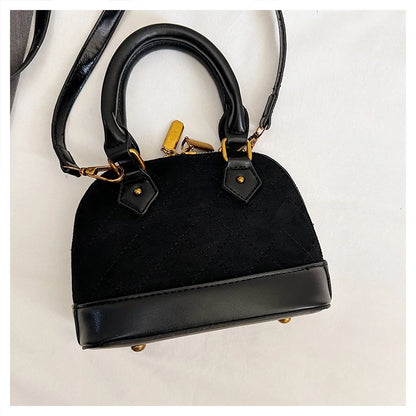 Vintage Leather Shell Bag