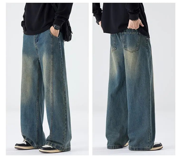 Baggy Versatile Jeans Asian Cargo Pants