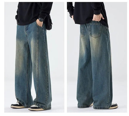 Baggy Versatile Jeans Asian Cargo Pants