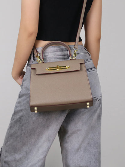 Temperament small bag palm print