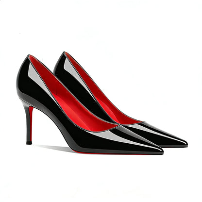 Red Bottoms Pointed Toe High Heels