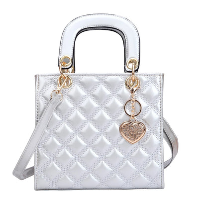 Diamond Stripe Women Handbag