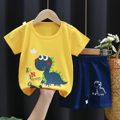 Short sleeve Baby Children Clothing Toddler Suit