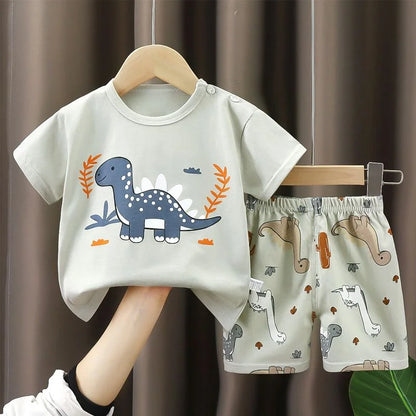 Short sleeve Baby Children Clothing Toddler Suit