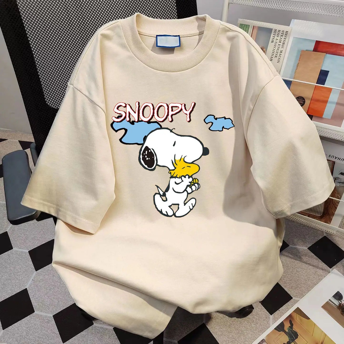 Disney Summer Cotton Short Sleeved Loose Top