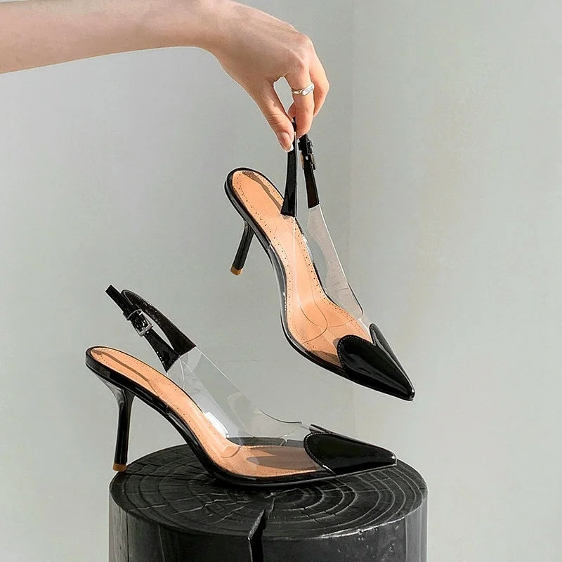 Fashion Heart Design Women Pumps