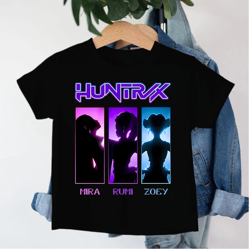 Demon Hunters Saja Cartoon T-shirt
