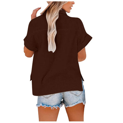 Linen Casual T-Shirt