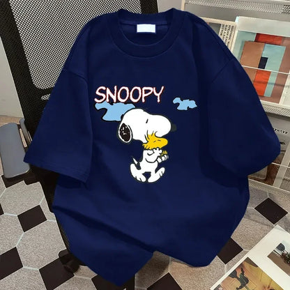 Disney Summer Cotton Short Sleeved Loose Top