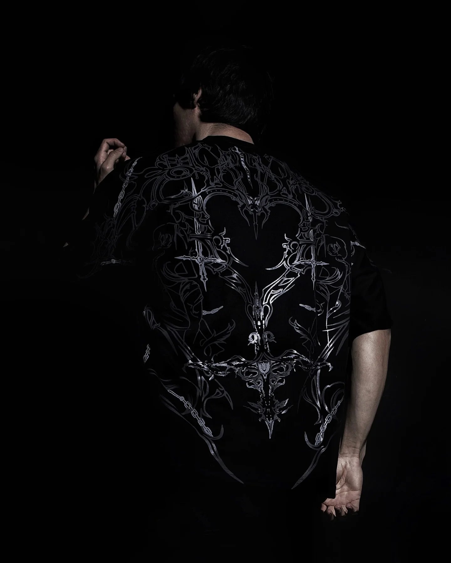 Dark Fantasy Oversized Cotton T Shirt