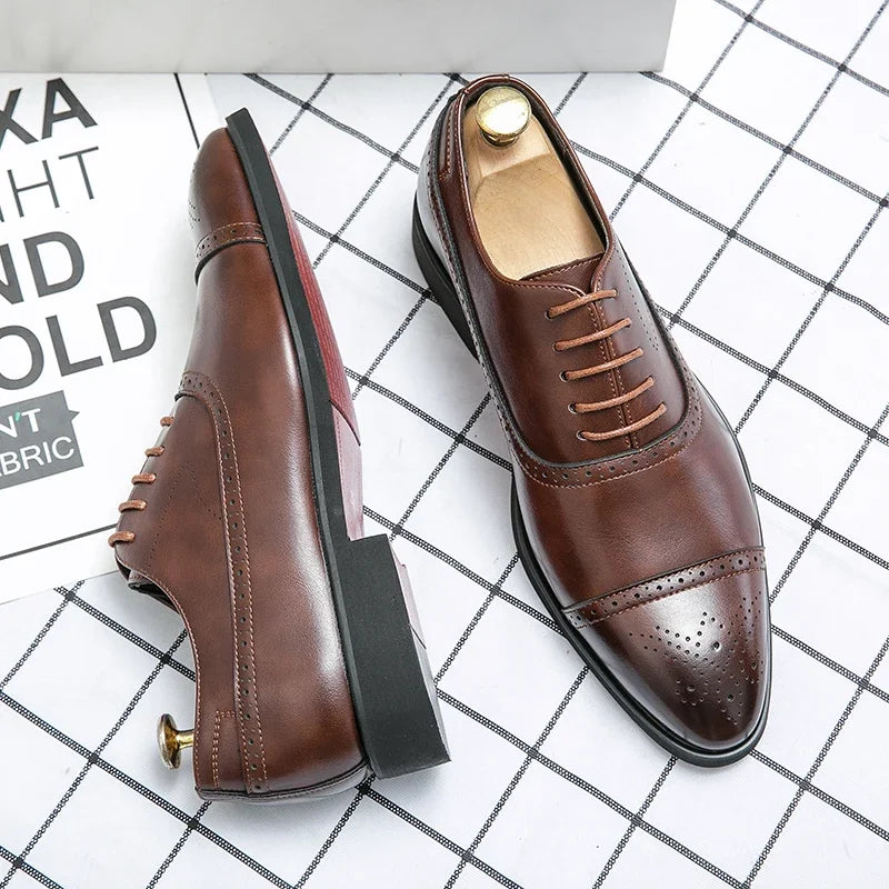 Brogue Zapatos De Vestir Hombre Shoes
