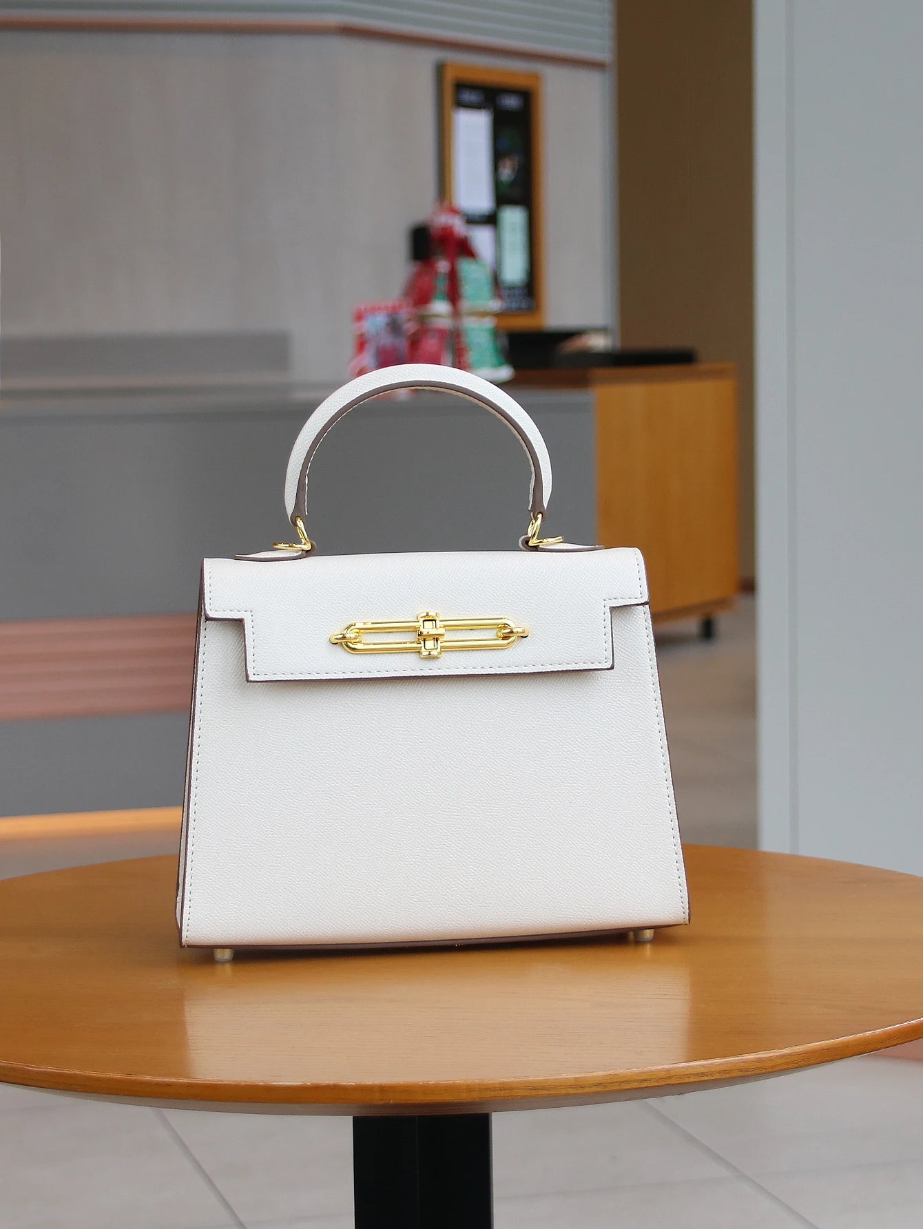 Temperament small bag palm print