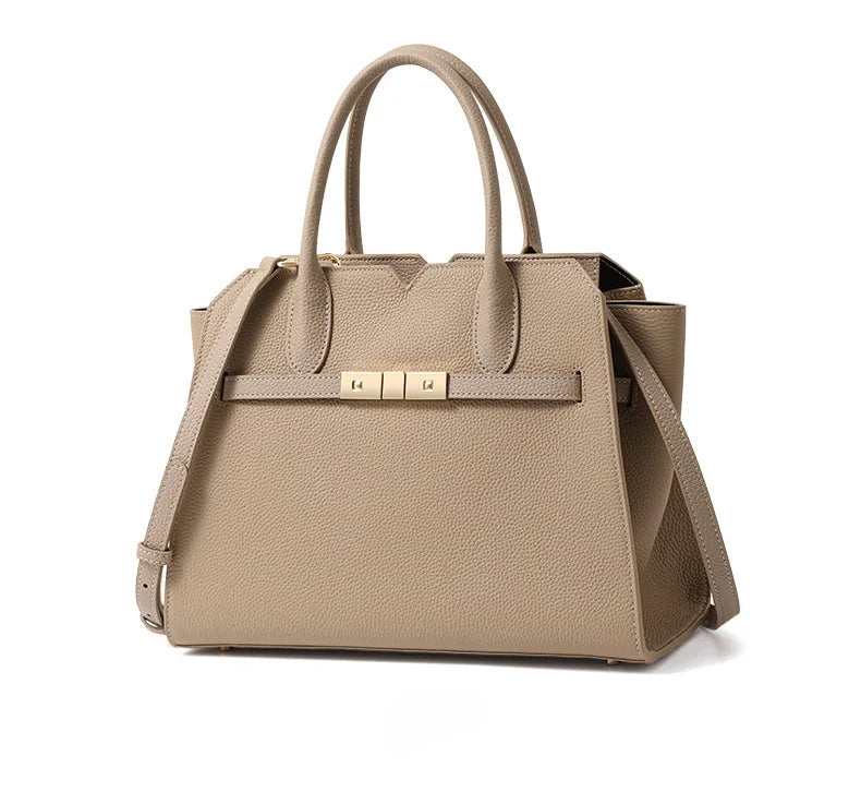 Leather Birkin Bag for Women – New Style, Large-Capacity, Single-Shoulder & Hand-Held