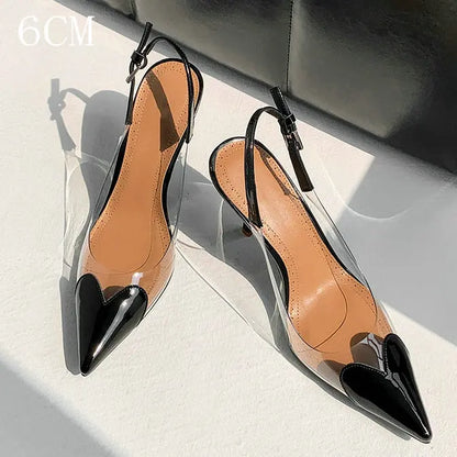 Fashion Heart Design Women Pumps