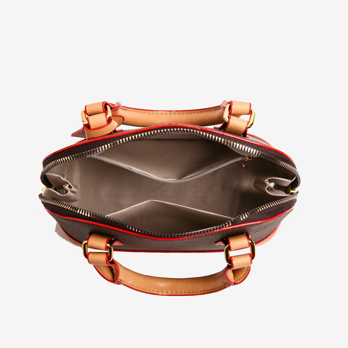 Vintage Leather Shell Bag