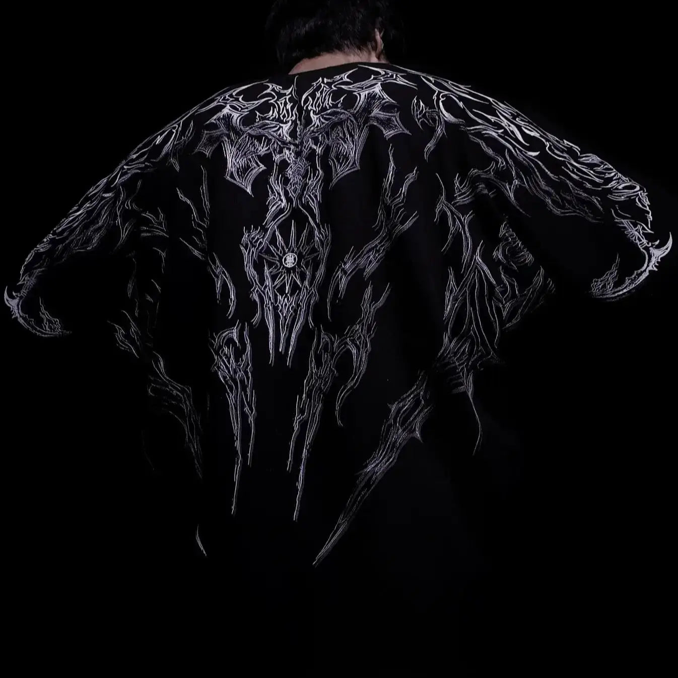 Dark Fantasy Oversized Cotton T Shirt