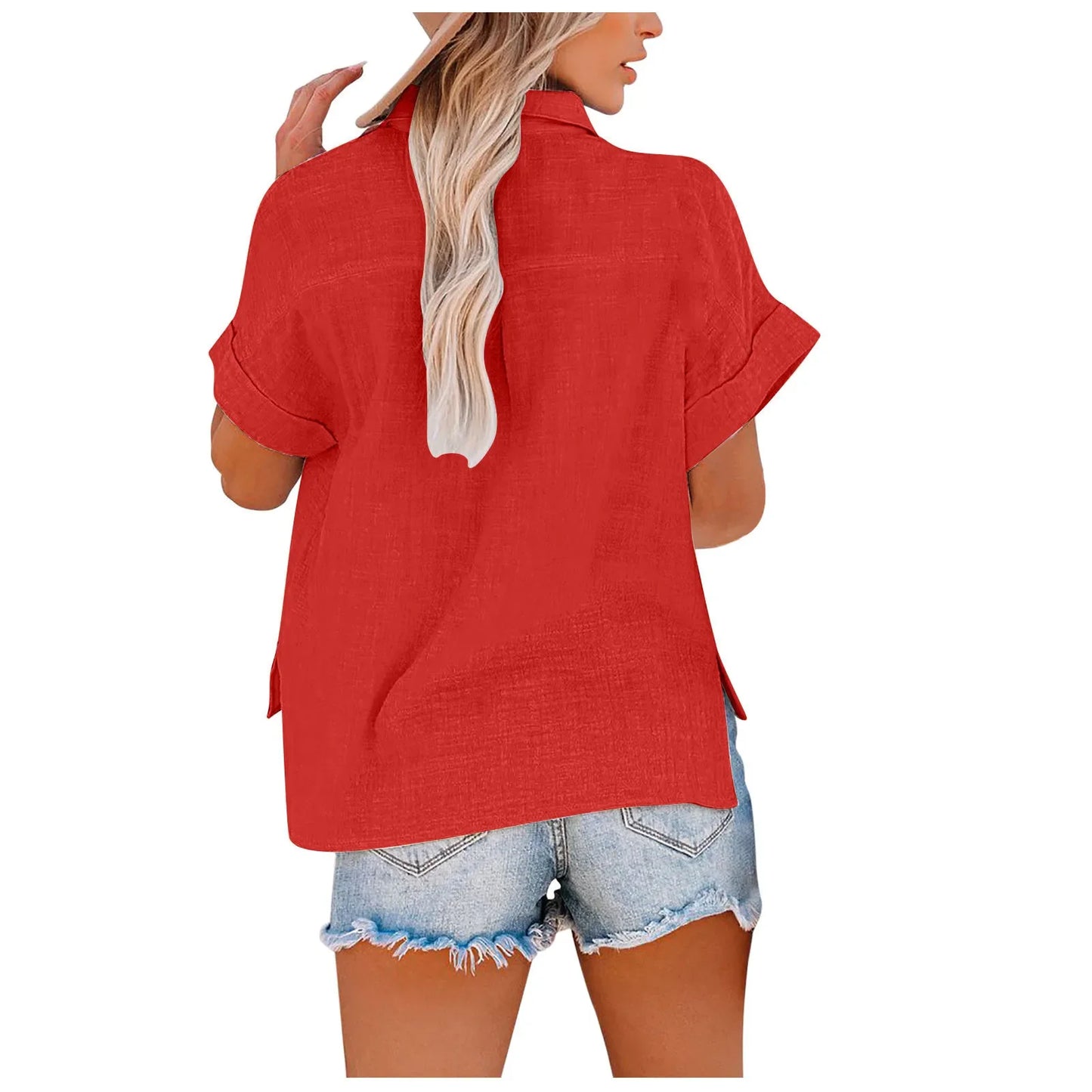 Linen Casual T-Shirt