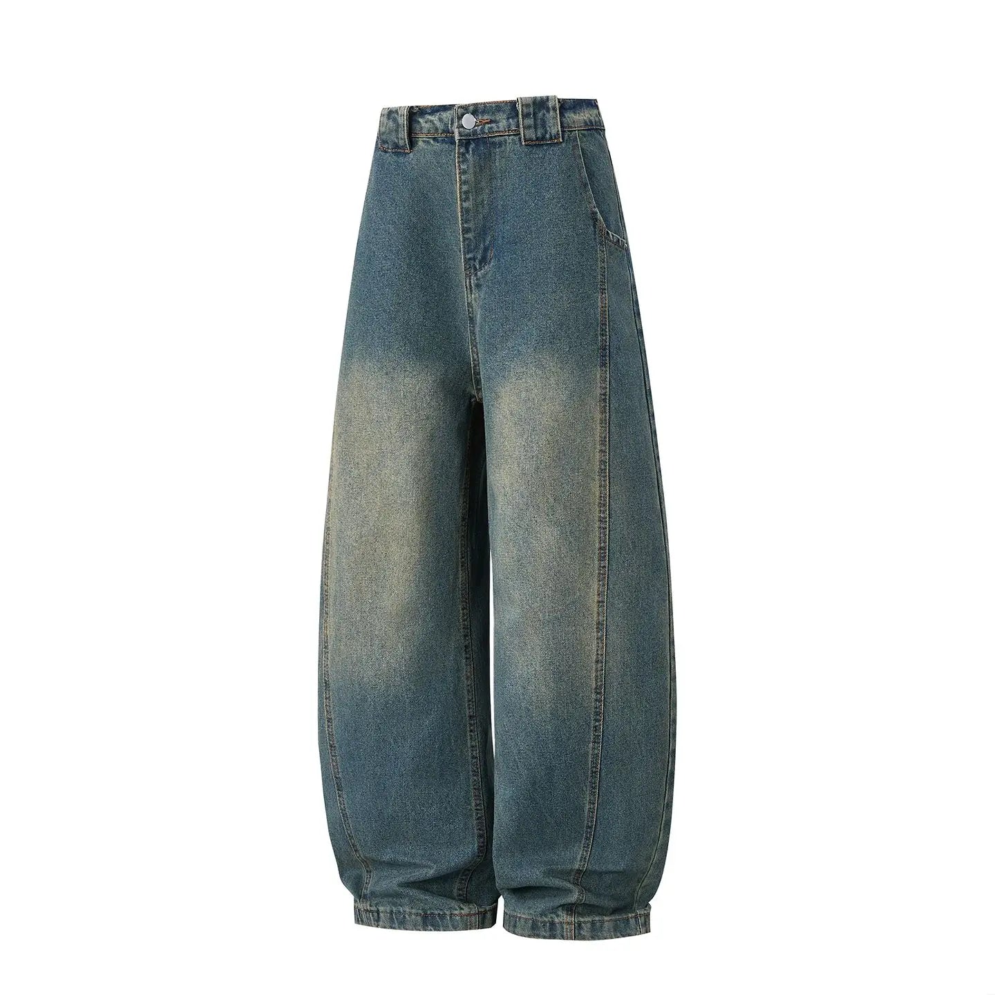 Baggy Versatile Jeans Asian Cargo Pants