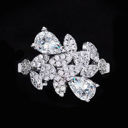 Cubic Zirconia Dubai Jewelry Set
