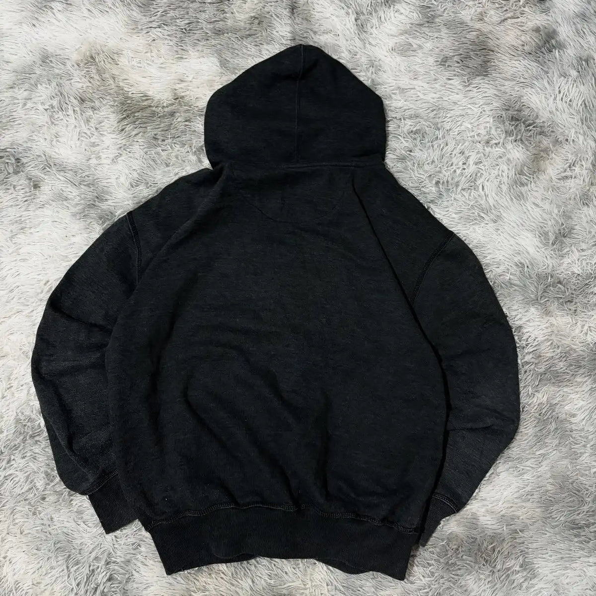 Oversized Pattern Printed Zipper Hooded for Men