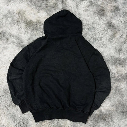 Oversized Pattern Printed Zipper Hooded for Men