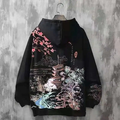 Oversized Lovers Style Printing Sweatshirt for women