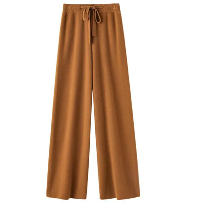 Merino Wool Women's Pants Straight