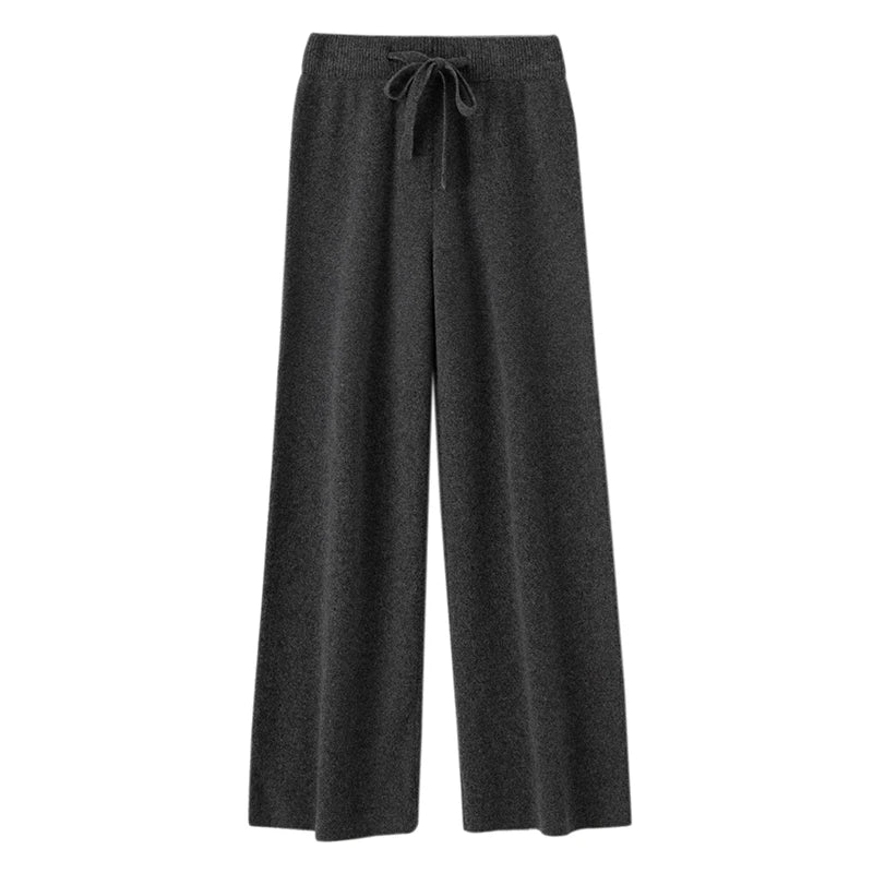 Merino Wool Women's Pants Straight