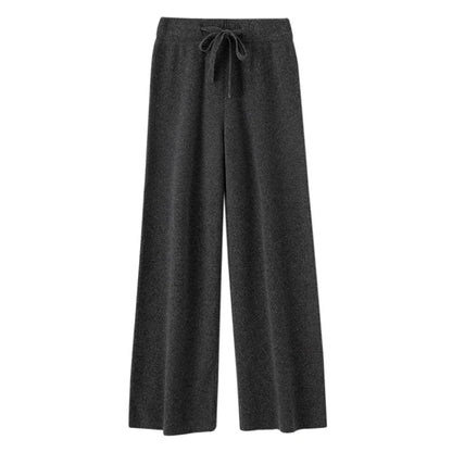 Merino Wool Women's Pants Straight